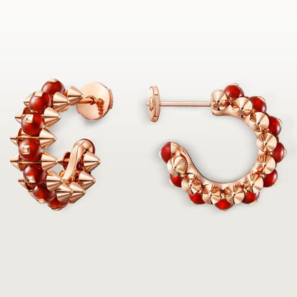 [Luna Brilliance] CLASH 7.9MM AGATE CHALCEDONY EARRINGS