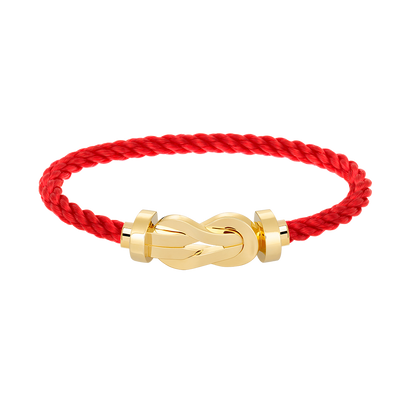 [Luna Brilliance]CHANCE LARGE 8 FIGURE BUCKLE NO DIAMOND BRACELET GOLD