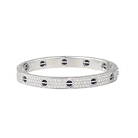 [Luna Brilliance] LOVE BRACELET 6.1MM DIAMOND-PAVED CERAMIC