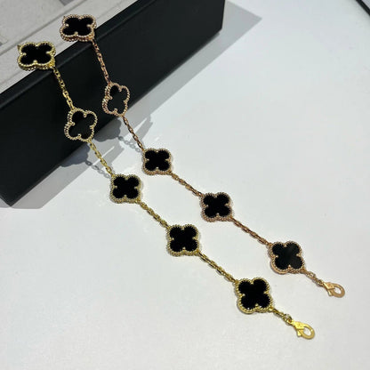 [Luna Brilliance]Clover & Juste & Lover  Bracelet Stack Set