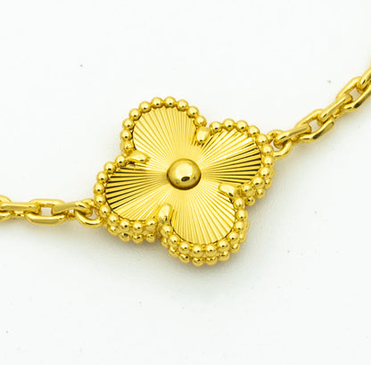 [Luna Brilliance] CLOVER 5 MOTIF LASER BRACELET COLLECTION