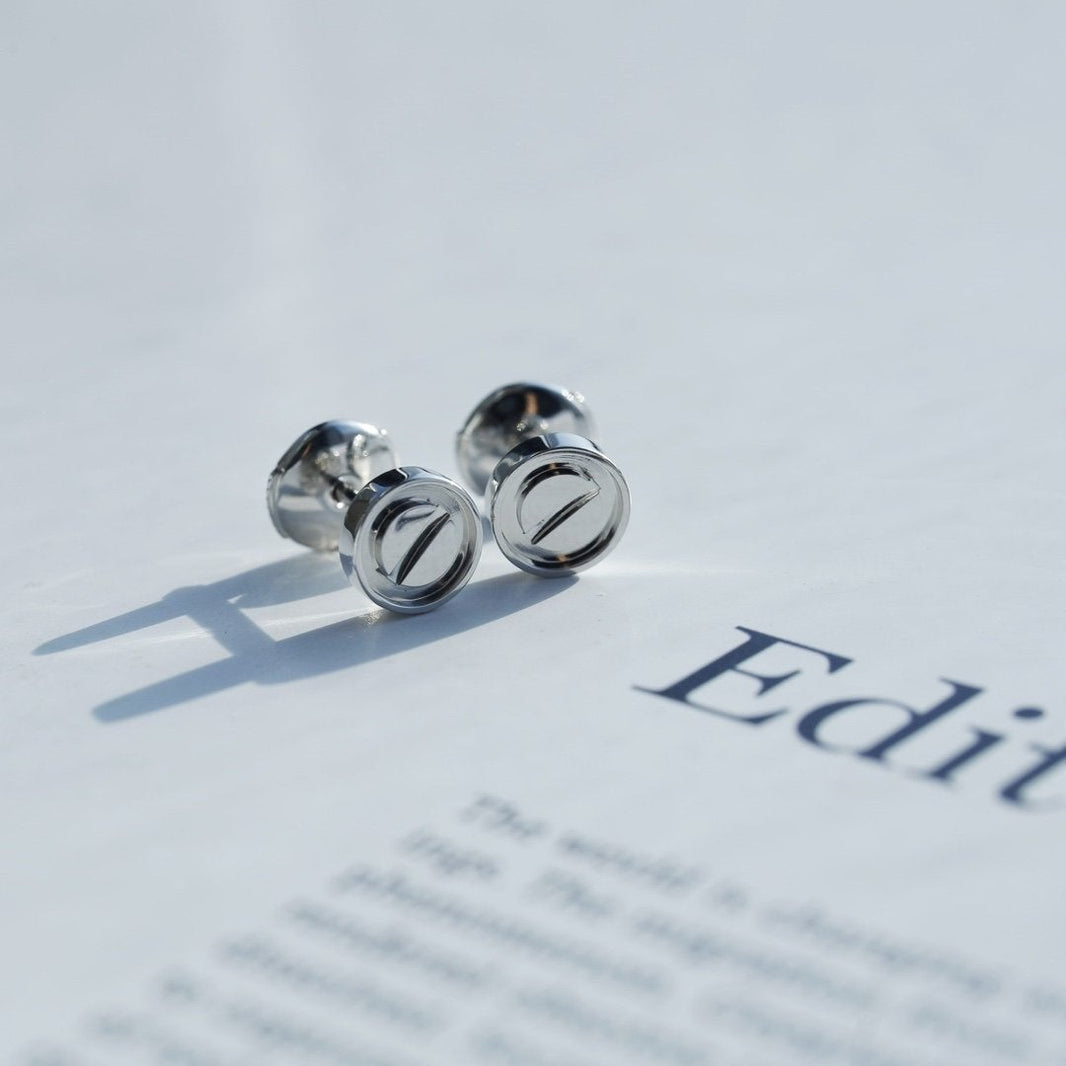 [Luna Brilliance]LOVE EARRINGS SILVER 10MM