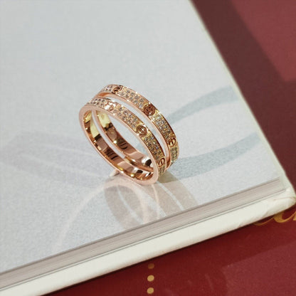 [Luna Brilliance] LOVE RING 2.65MM DIAMOND