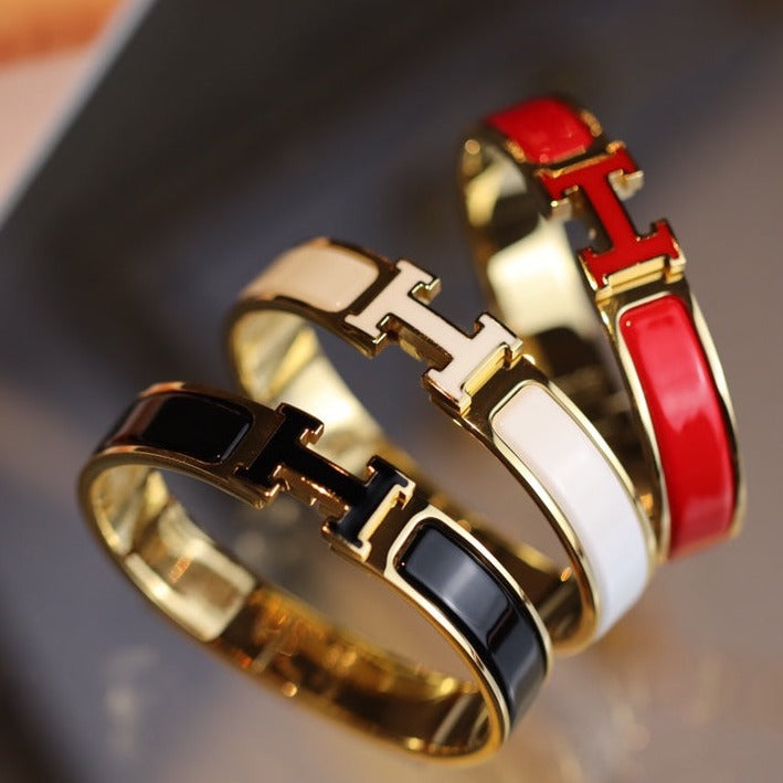 [Luna Brilliance]H BRACELET 12MM GOLD