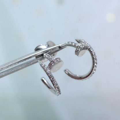 [Luna Brilliance] JUSTE FULL DIAMOND SMALL EARRINGS