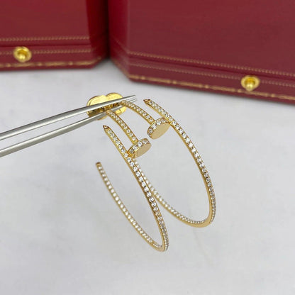 [Luna Brilliance] JUSTE FULL DIAMOND LARGE EARRINGS