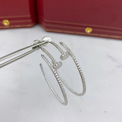 [Luna Brilliance] JUSTE FULL DIAMOND LARGE EARRINGS
