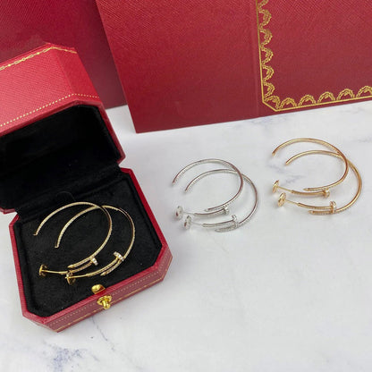 [Luna Brilliance] JUSTE FULL DIAMOND LARGE EARRINGS