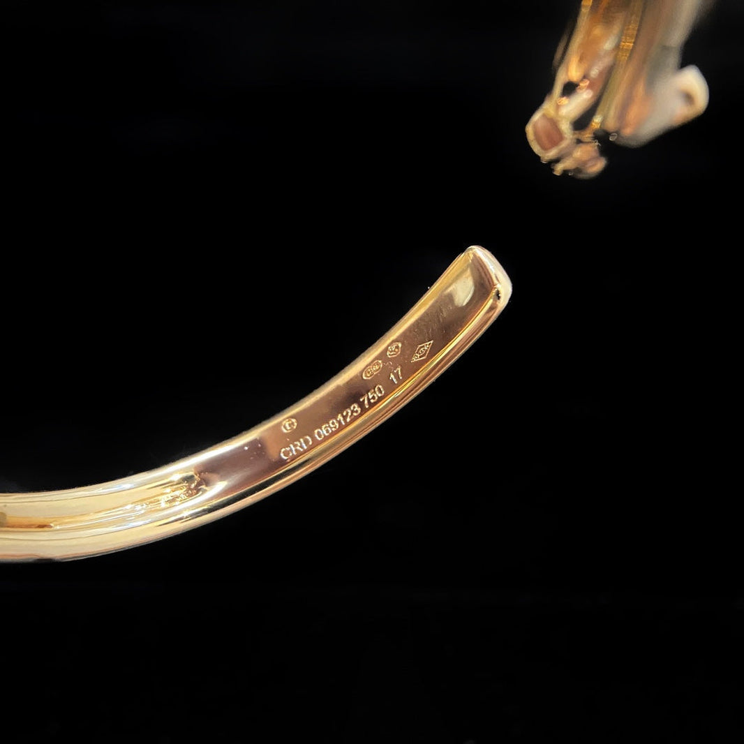 [Luna Brilliance]PANTHERE GOLD OPEN BRACELET