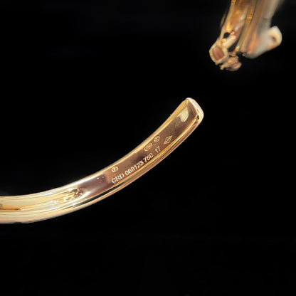 [Luna Brilliance]PANTHERE GOLD OPEN BRACELET
