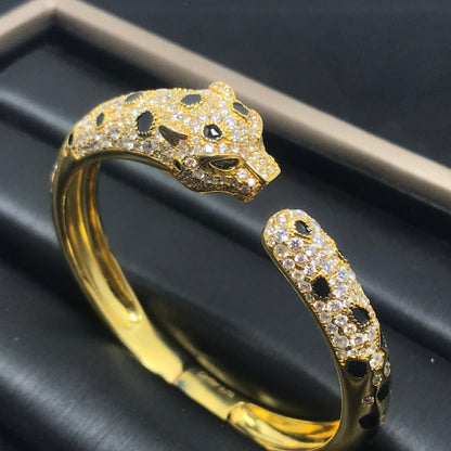 [Luna Brilliance] PANTHERE BIG BRACELET DIAMONDS