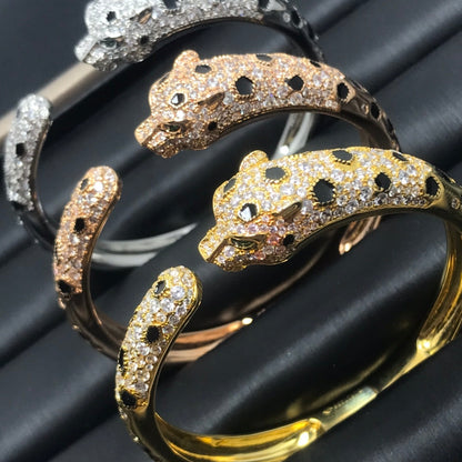 [Luna Brilliance] PANTHERE BIG BRACELET DIAMONDS