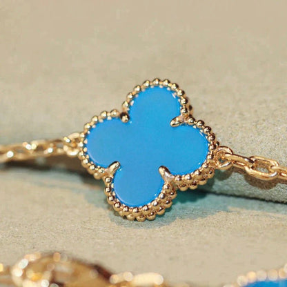 [Luna Brilliance]CLOVER 20 MOTIFS TURQUOISE GOLD