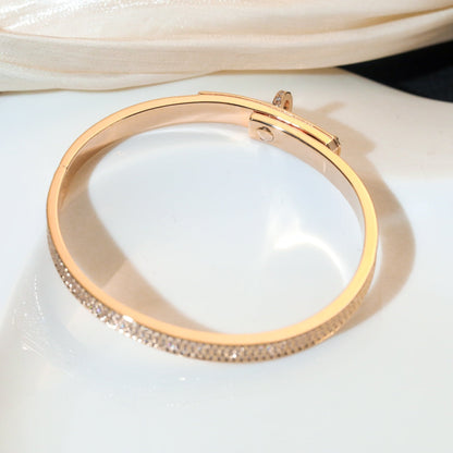 [Luna Brilliance]KELLY BRACELET DIAMOND PAVED