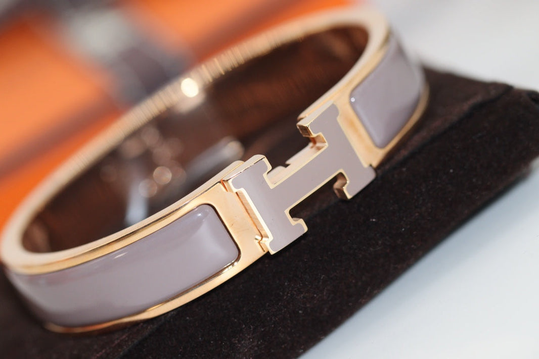 [Luna Brilliance]H BRACELET 12MM BROWN