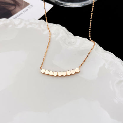 [Luna Brilliance]BEE MY LOVE DIAMOND NECKLACE