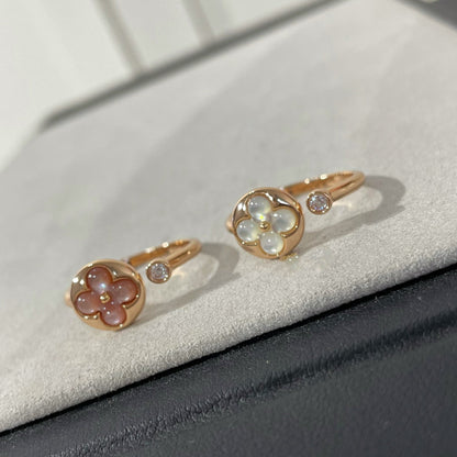 [Luna Brilliance]SUN 1 DIAMOND PINK MOP RING