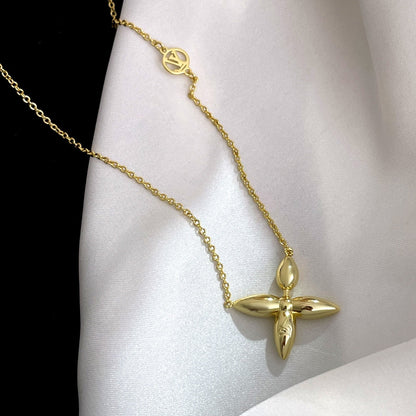[Luna Brilliance]LOUISETTE GOLD NECKLACE