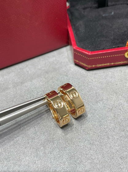 [Luna Brilliance]LOVE 5.5MM EARRINGS