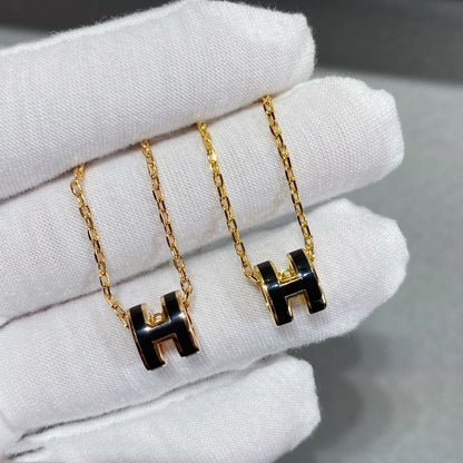 [Luna Brilliance]MINI POP H NECKLACE