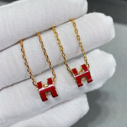 [Luna Brilliance]MINI POP H NECKLACE