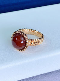 [Luna Brilliance]PERLEE COULEURS ROSE GOLD RING