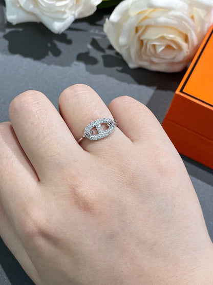 [Luna Brilliance]RONDE SMALL DIAMOND RING