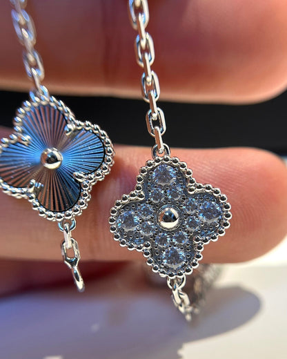 [Luna Brilliance] CLOVER 5 MOTIF LASER BRACELET COLLECTION