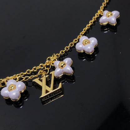 [Luna Brilliance]LOGO 6 MOTIF STAR AND SUN GOLD BRACELET