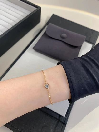 [Luna Brilliance]DAMOUR DIAMOND LINK BRACELET