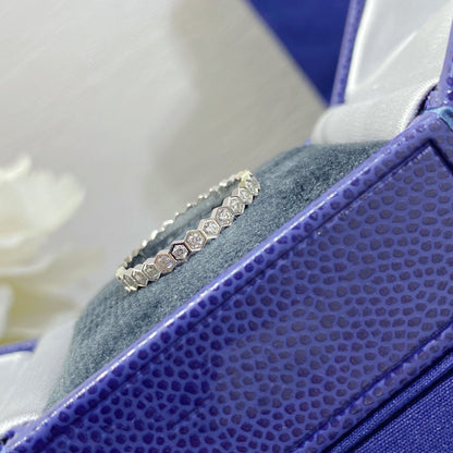 [Luna Brilliance]BEE LOVE DIAMOND PAVED SMALL RING