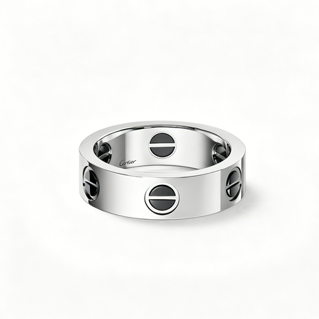 [Luna Brilliance] LOVE RING 5.5MM NO DIAMONDS  CERAMIC