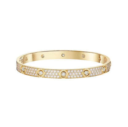 [Luna Brilliance]Love & Juste Statement Bracelet Trio Stack Set
