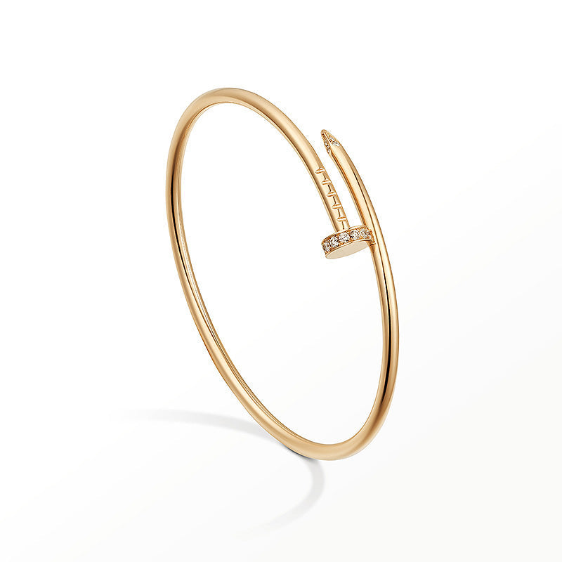 [Luna Brilliance]JUSTE BRACELET 2.5MM DIAMONDS