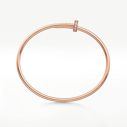 [Luna Brilliance]JUSTE BRACELET 2.5MM DIAMONDS