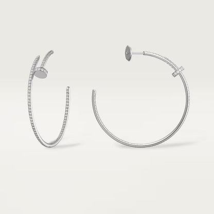 [Luna Brilliance] JUSTE FULL DIAMOND LARGE EARRINGS