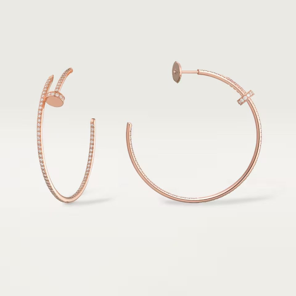 [Luna Brilliance] JUSTE FULL DIAMOND LARGE EARRINGS