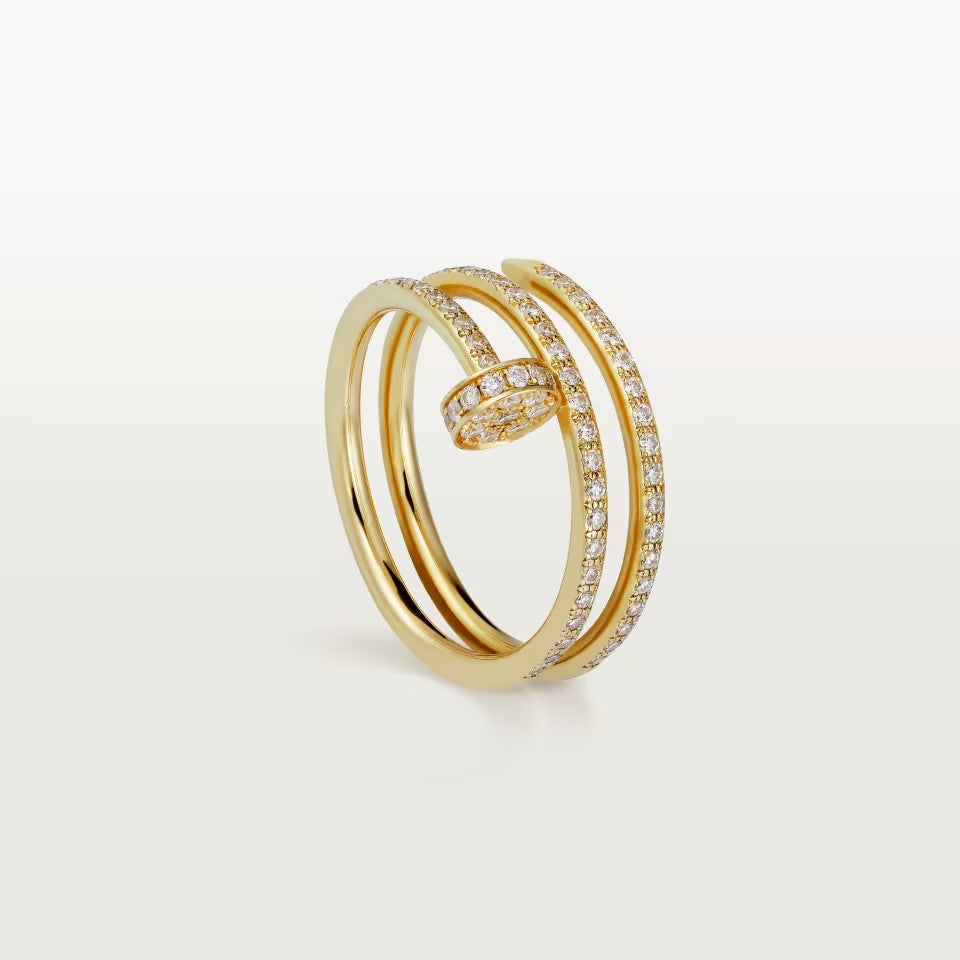 [Luna Brilliance] JUSTE RING 4.8MM FULL DIAMOND