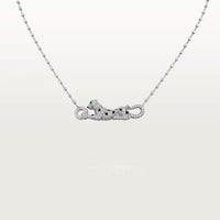 [Luna Brilliance] PANTHERE PAVED DIAMOND NECKLACE