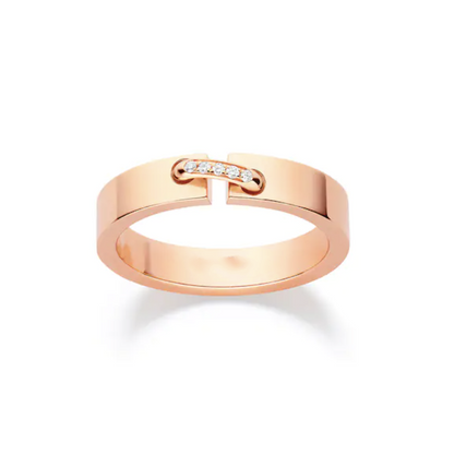 [Luna Brilliance]ALLIANCE LIENS VIDENCE DIAMOND 4MM RING