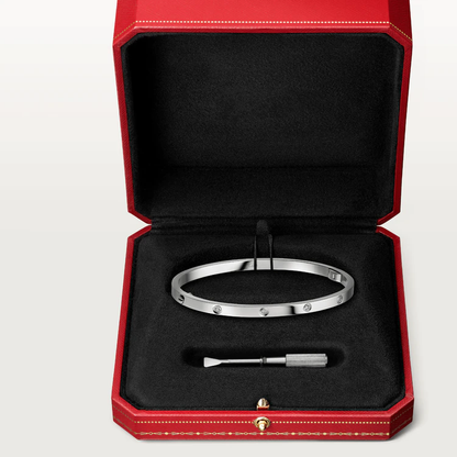 [Luna Brilliance] LOVE BRACELET 3.65MM 10 DIAMONDS