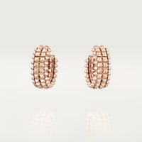 [Luna Brilliance] CLASH 9.2MM DOUBLE ROW EARRINGS