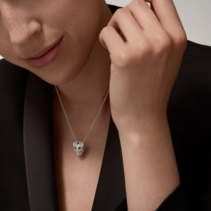 [Luna Brilliance] PANTHERE FULL DIAMOND NECKLACE