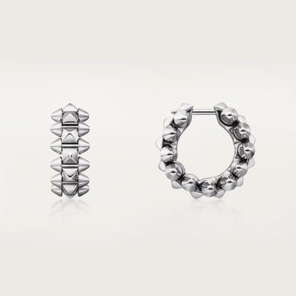 [Luna Brilliance] CLASH MINI HOOP EARRINGS