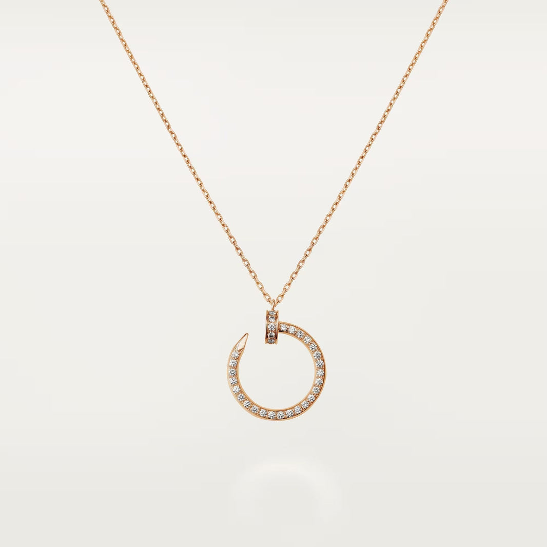 [Luna Brilliance] JUSTE NECKLACE FULL DIAMOND