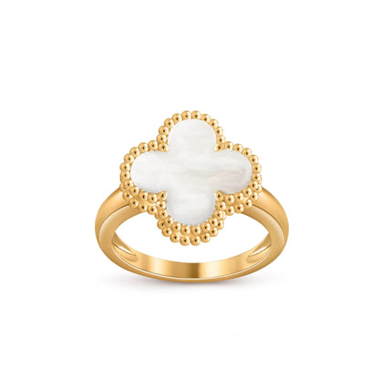 [Luna Brilliance]CLOVER RING GOLD COLLECTION