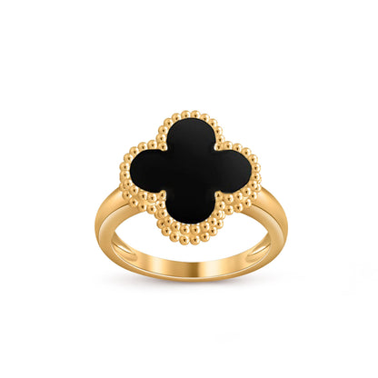 [Luna Brilliance]CLOVER RING GOLD COLLECTION