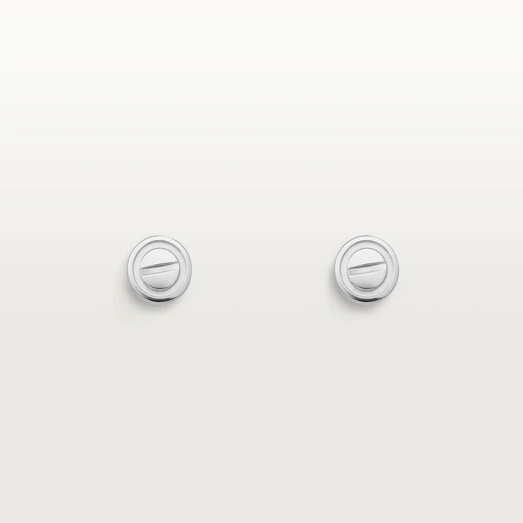 [Luna Brilliance]LOVE EARRINGS SILVER 10MM