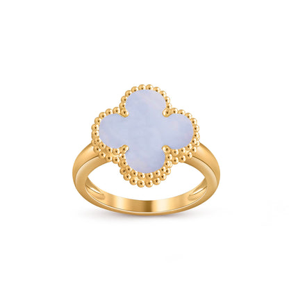 [Luna Brilliance]CLOVER RING GOLD COLLECTION