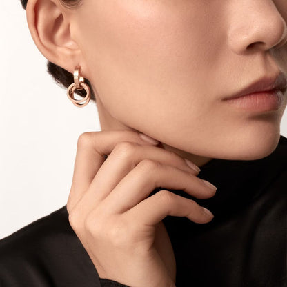 [Luna Brilliance] LOVE 3.3MM DANGLE EARRINGS